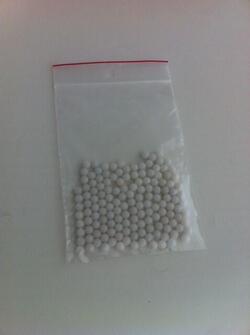 5mm balls of delrin, packing of 110 pcs.