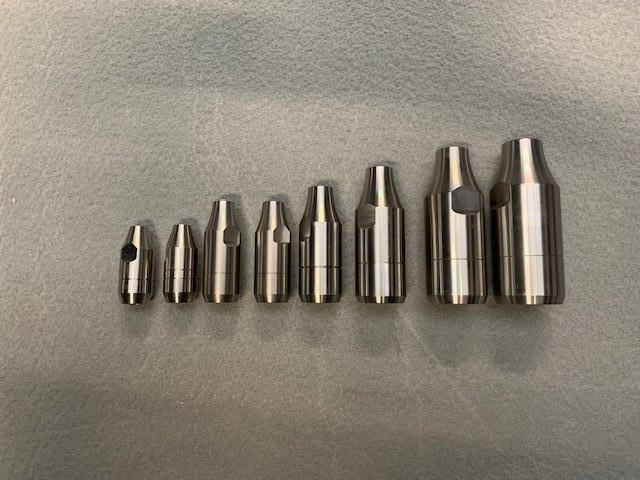 Socket for 6,4mm rodrigging